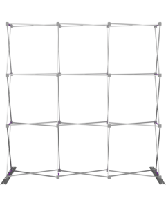 HOPUP 7.5FT FULL HEIGHT DISPLAY KIT FRAME ONLY-OB-HOP-2-3X3-S